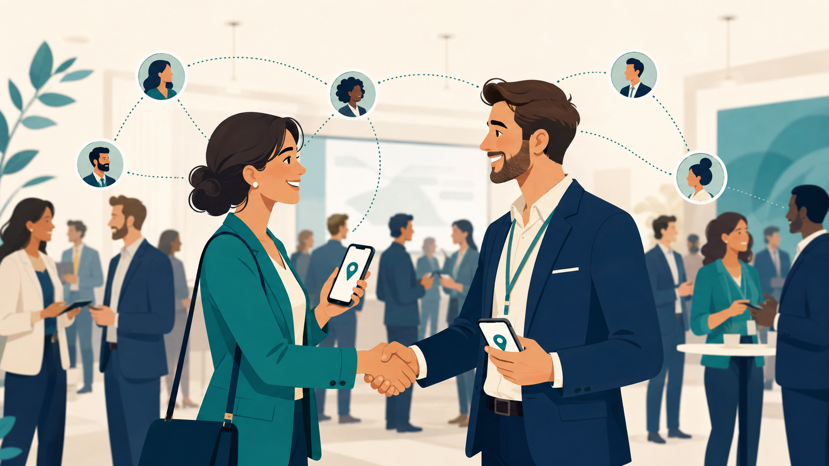 Sightlinet — connect after meeting in real life